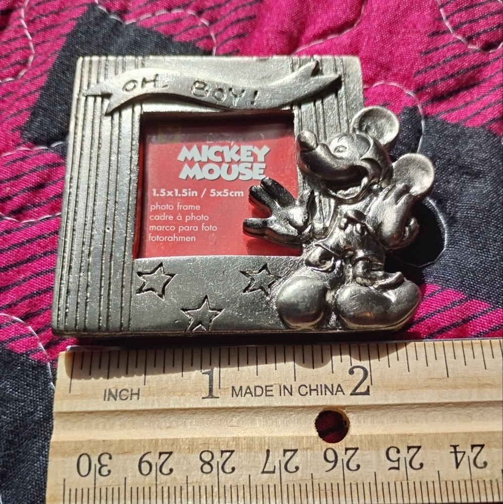 Disney Mickey Mouse Silver Photo Frame - Picture 10 of 12